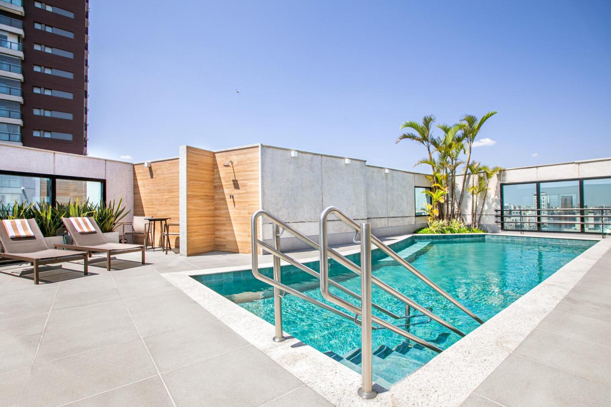 Melia Jardim Europa Hotel São Paulo Ngoại thất bức ảnh Rooftop pool